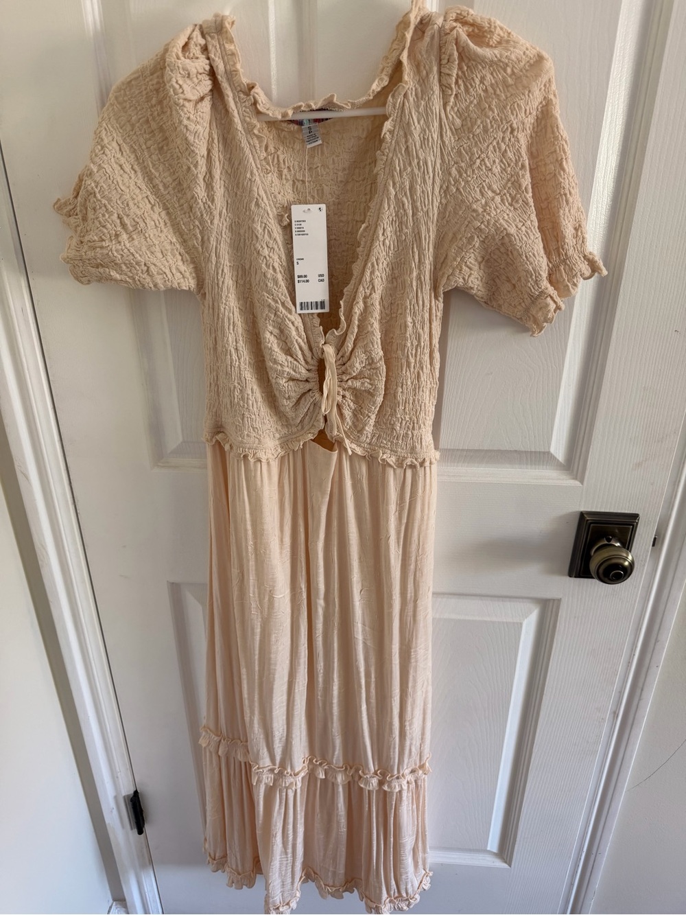 Urban Outfitters Beige/Tan Maxi Dress